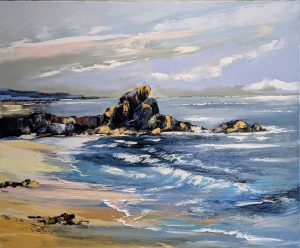 Zenitude bretonne- huile au couteau-65-54