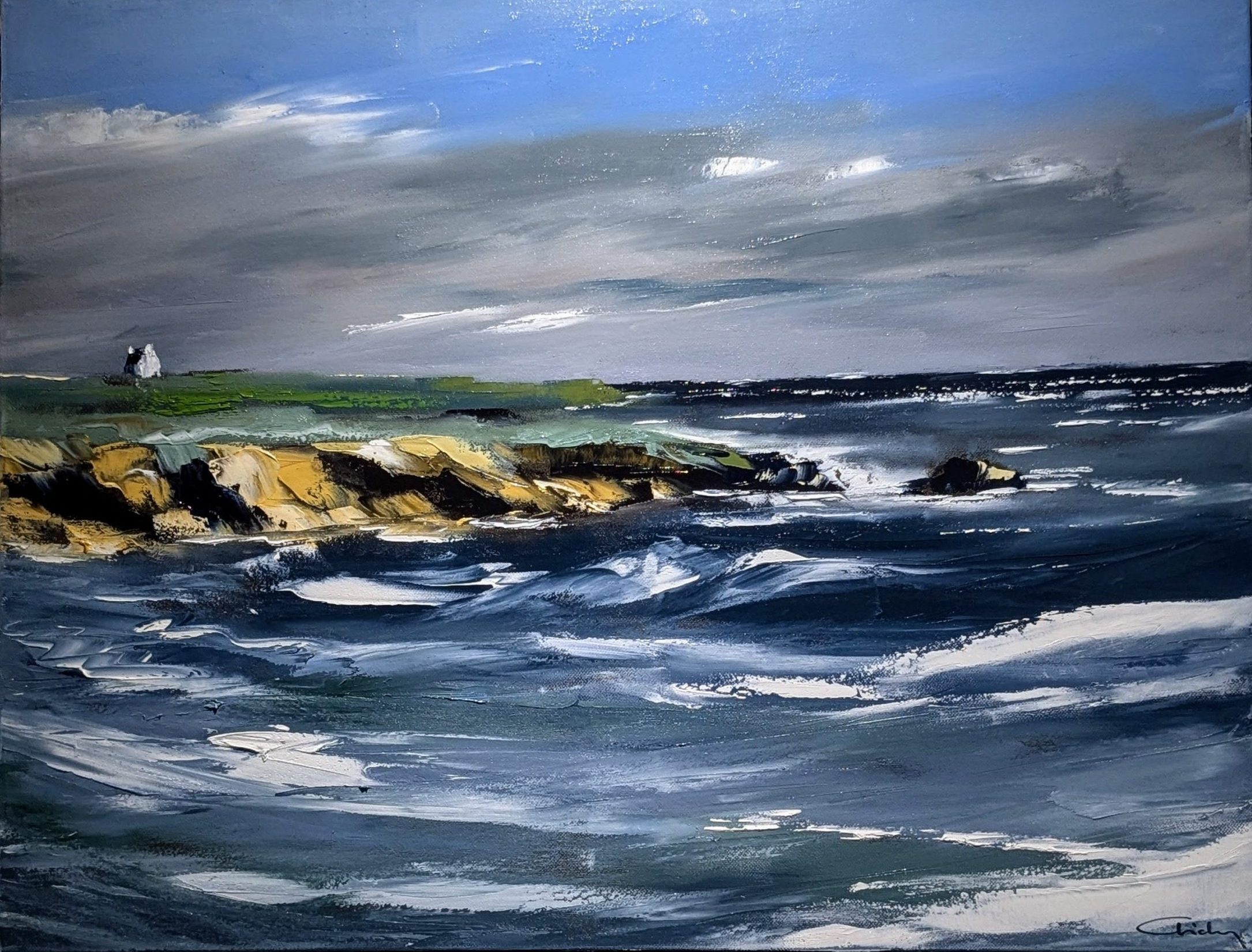 LA MAISON SUR LA CÖTE BRETONNE -66 x 50