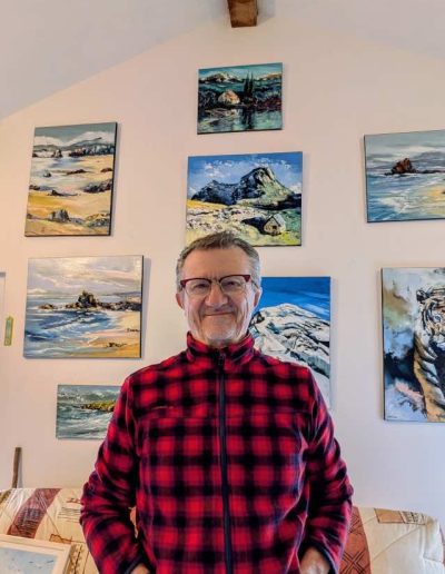 Patrick Clichy , artiste peintre à St-Marcel lès Valence dans la Drôme.
